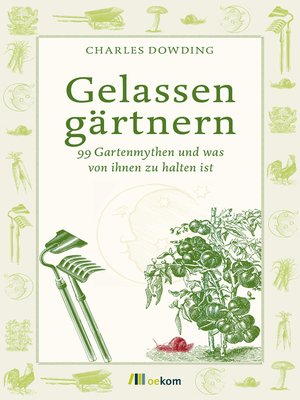 cover image of Gelassen gärtnern
